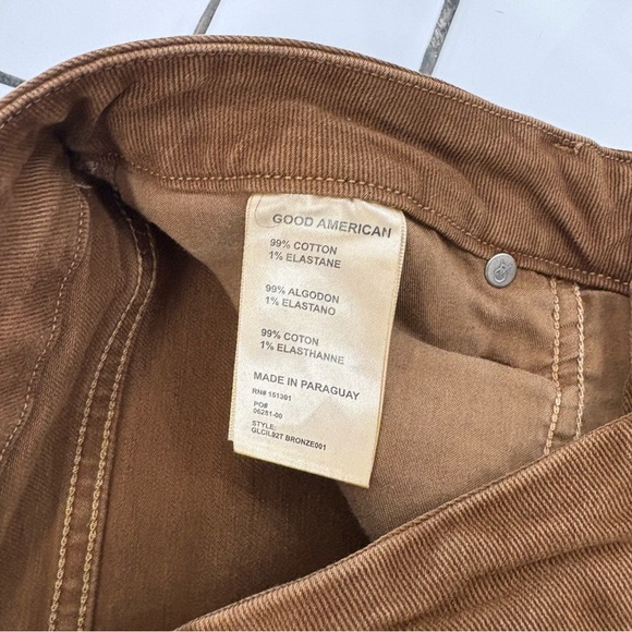 Good American Brown Jeans - Picture 6 of 8